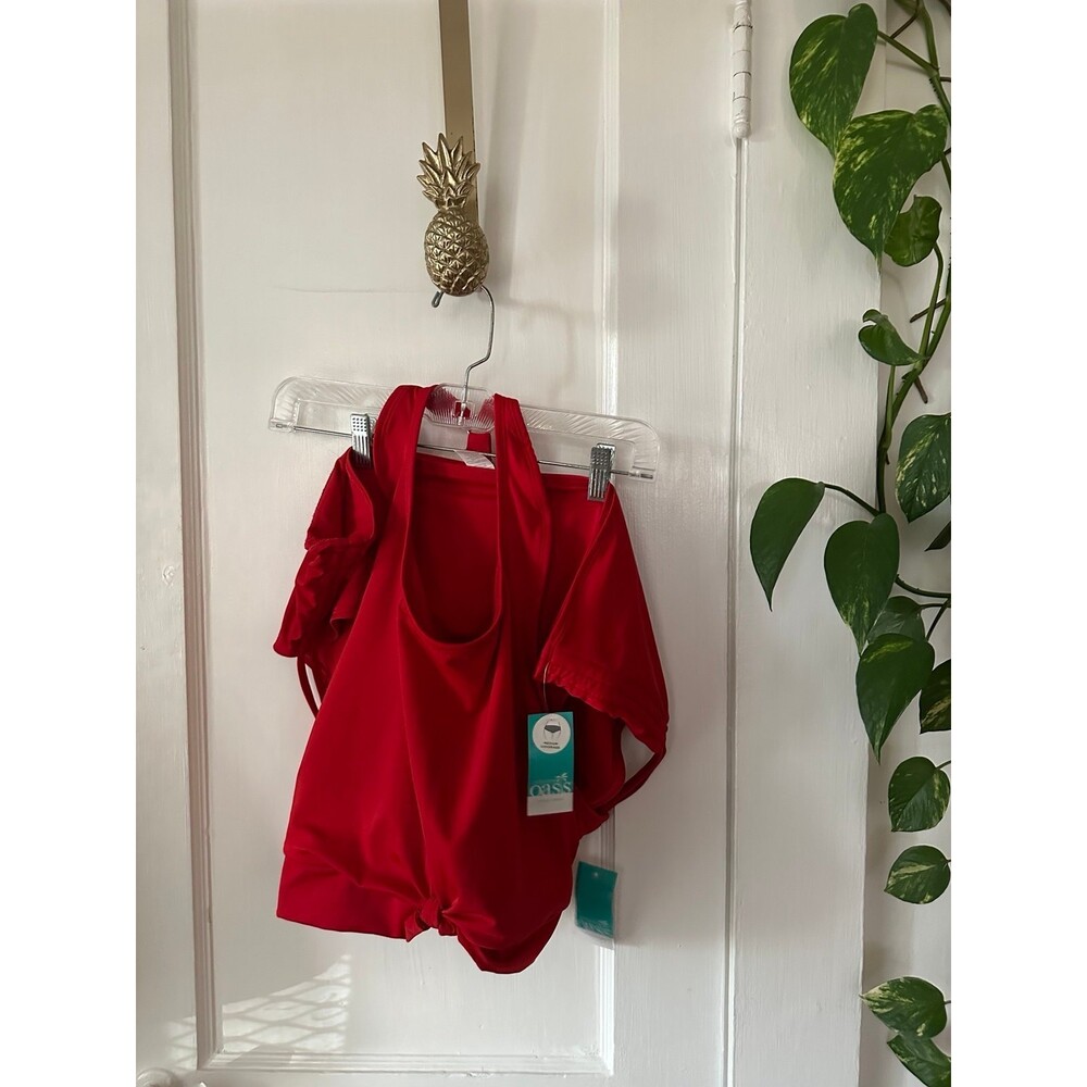 Outdoor Oasis Family Swim Women’s size 2x-large Red bikini